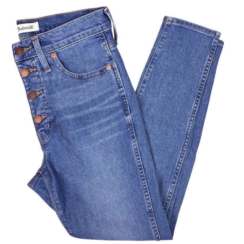 Madewell Blue Skinny Jeans